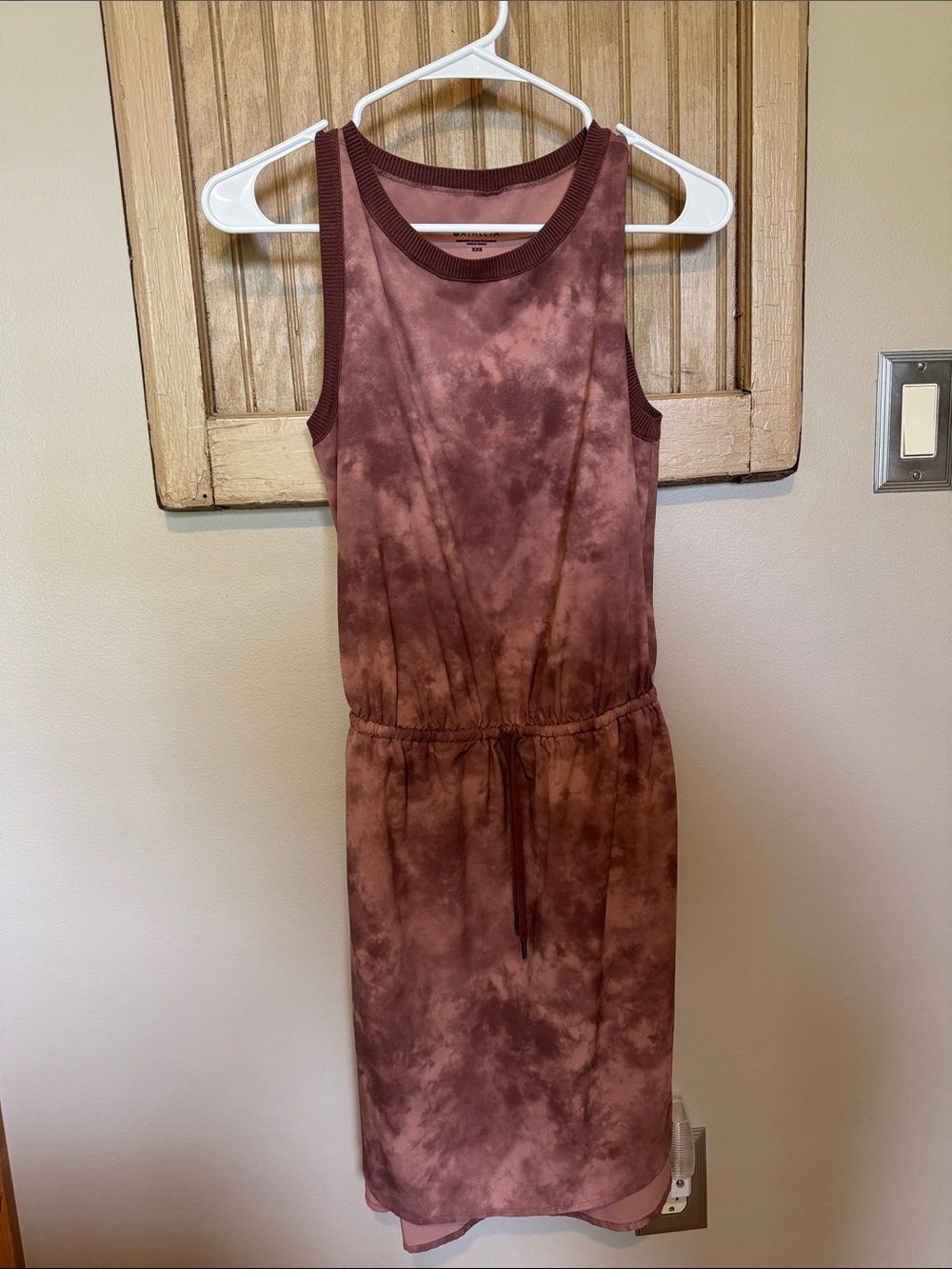 Athleta Rincon Mauve Sleeveless Dress